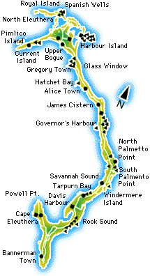 Eleuthera Map